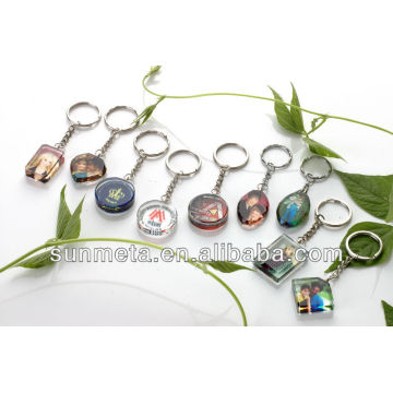 Sublimation Crystal Ball Keychain